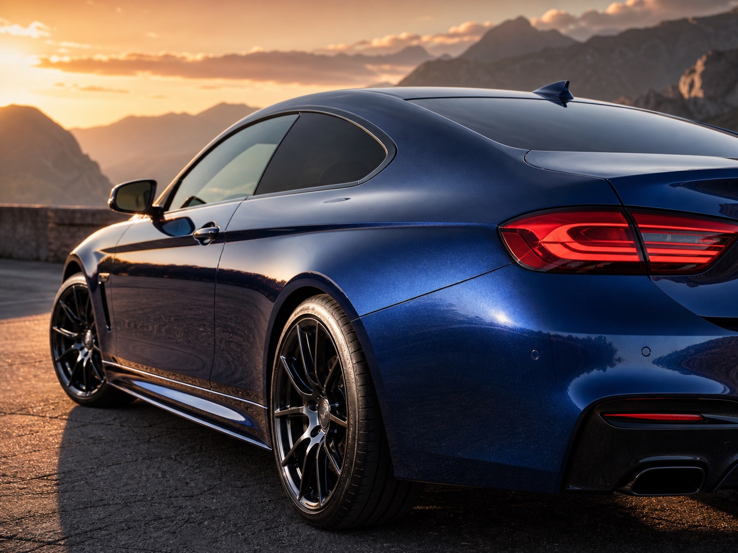 Premium Coupe｜亮面改色膜形象示意