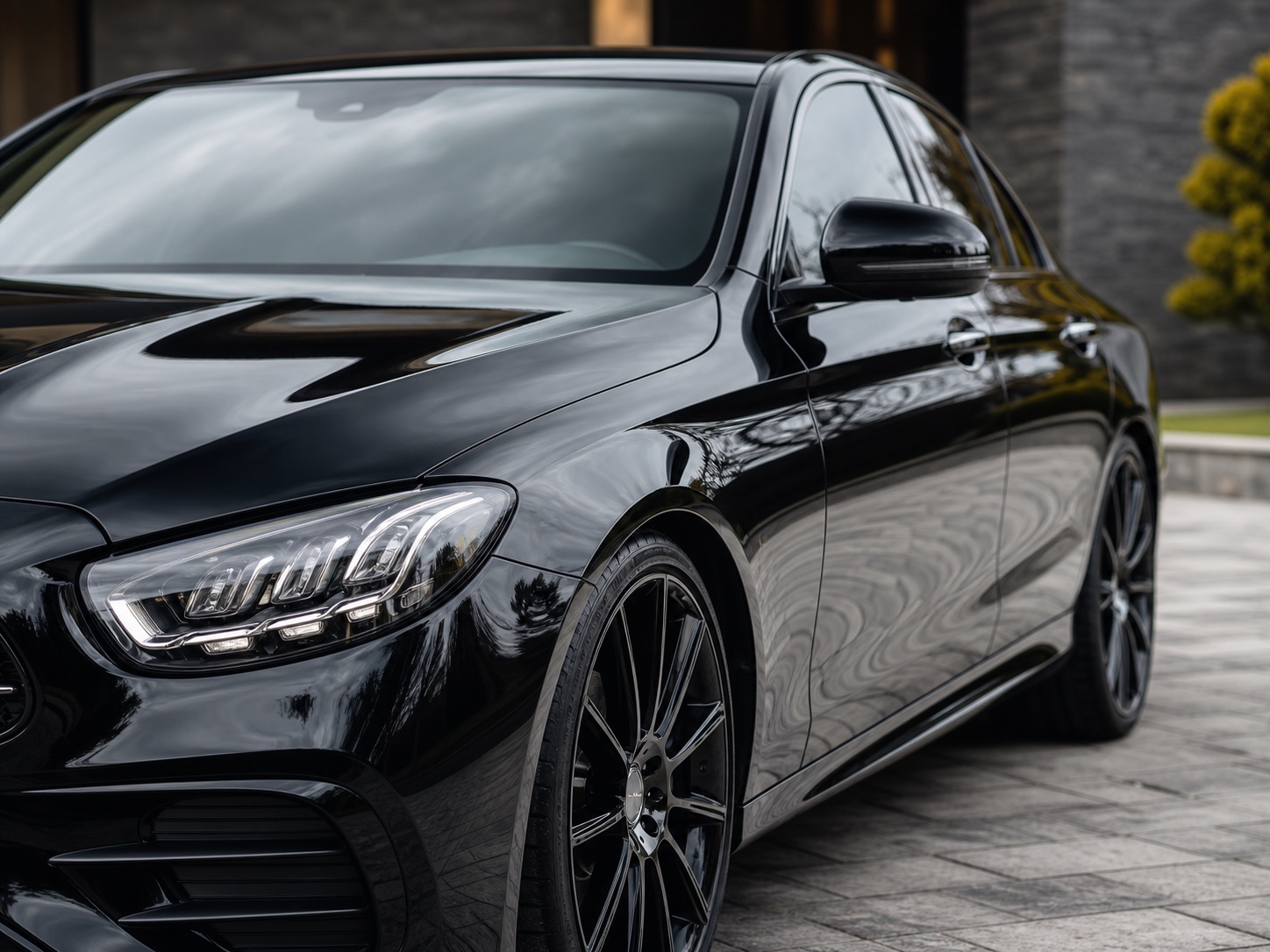 European Performance Sedan 高階鍍膜防護示意圖